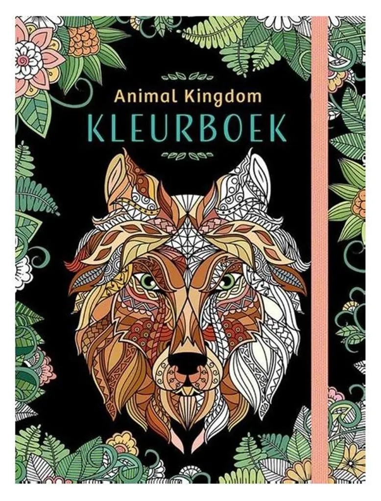Cahier de coloriage animaux Delta : grand format pour détente et loisirs
