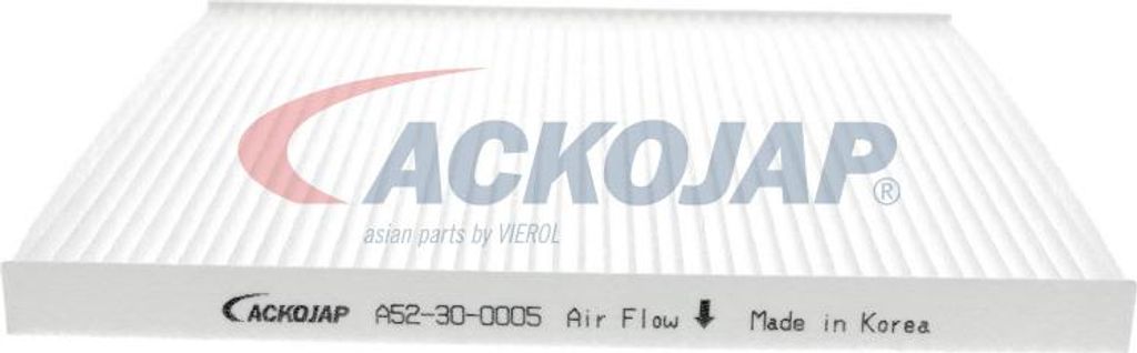 ACKOJA A52-30-0005 Innenraumfilter Pollenfilter für HYUNDAI ix35 (LM, EL, ELH)