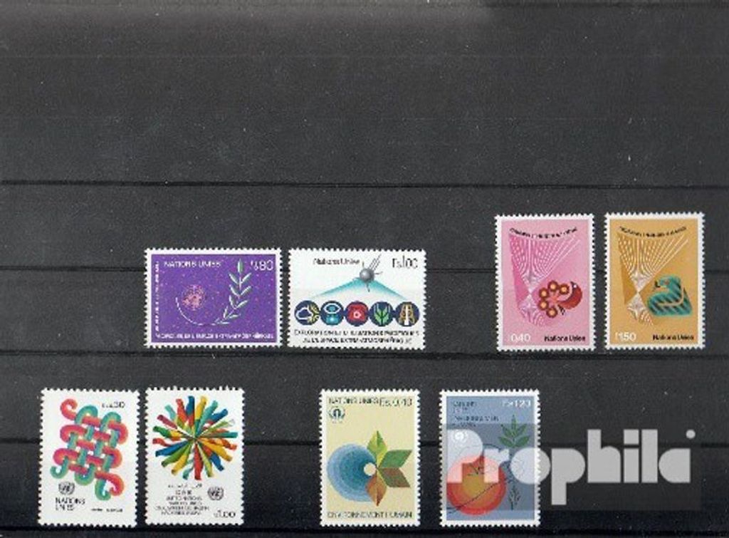 Briefmarken UNO - Genf 1982 1982 postfrisch