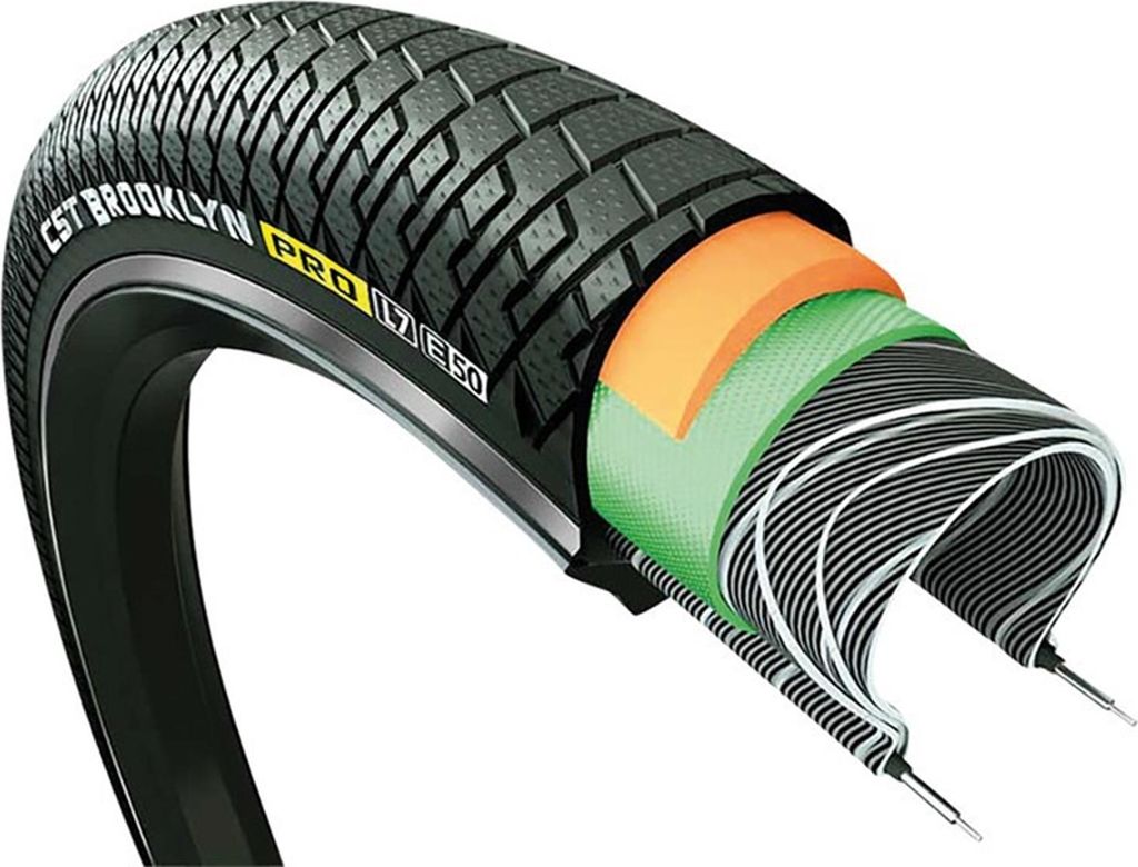 CST Banden Reifen Babboe Brooklyn PRO 20", 20x2.15, 55-406, schwarz