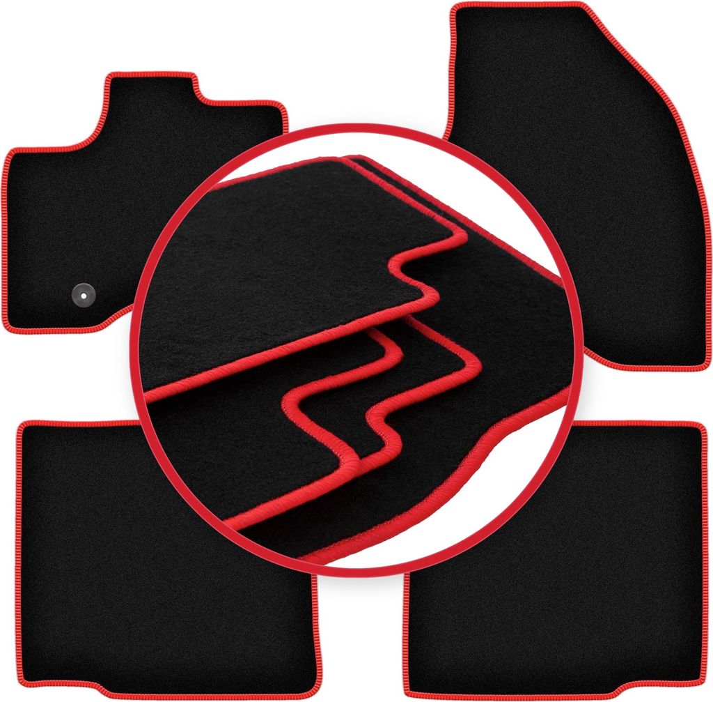 CARLUX-RED Autofußmatten für: Ford Explorer Kleinfahrer (0)
