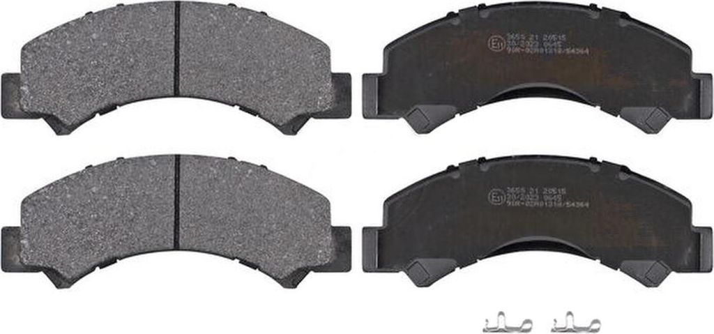 Bremsbelagsatz für Verschleißwarnanzeige vorbereitet 21 mm A.B.S. für ISUZU
