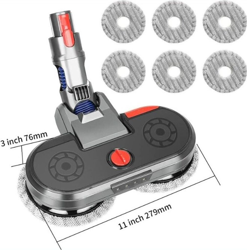 Zodight Elektrischer Wischaufsatz für Dyson V15 V11 V10 V8 Produktbild 7