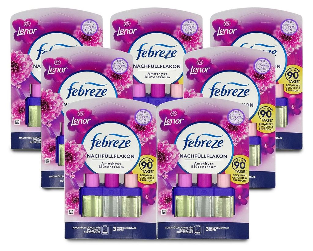 Febreze 3Volution Lenor Amethyst Blütentraum Duftstecker Produktbild 