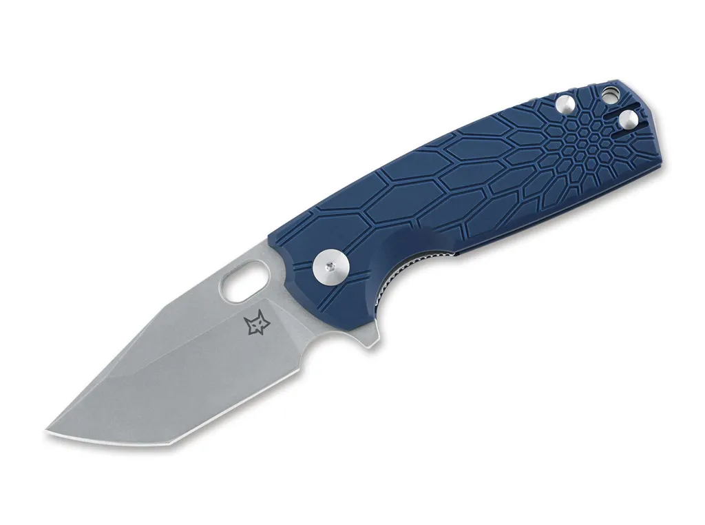 Couteau Fox Core Tanto FRN Bleu - Lame N690Co et Manche Antidérapant
