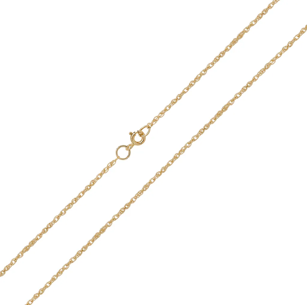 Chaine Or 375 Femme 61cm - Idéale pour Pendentif ou Porté Seul Chic