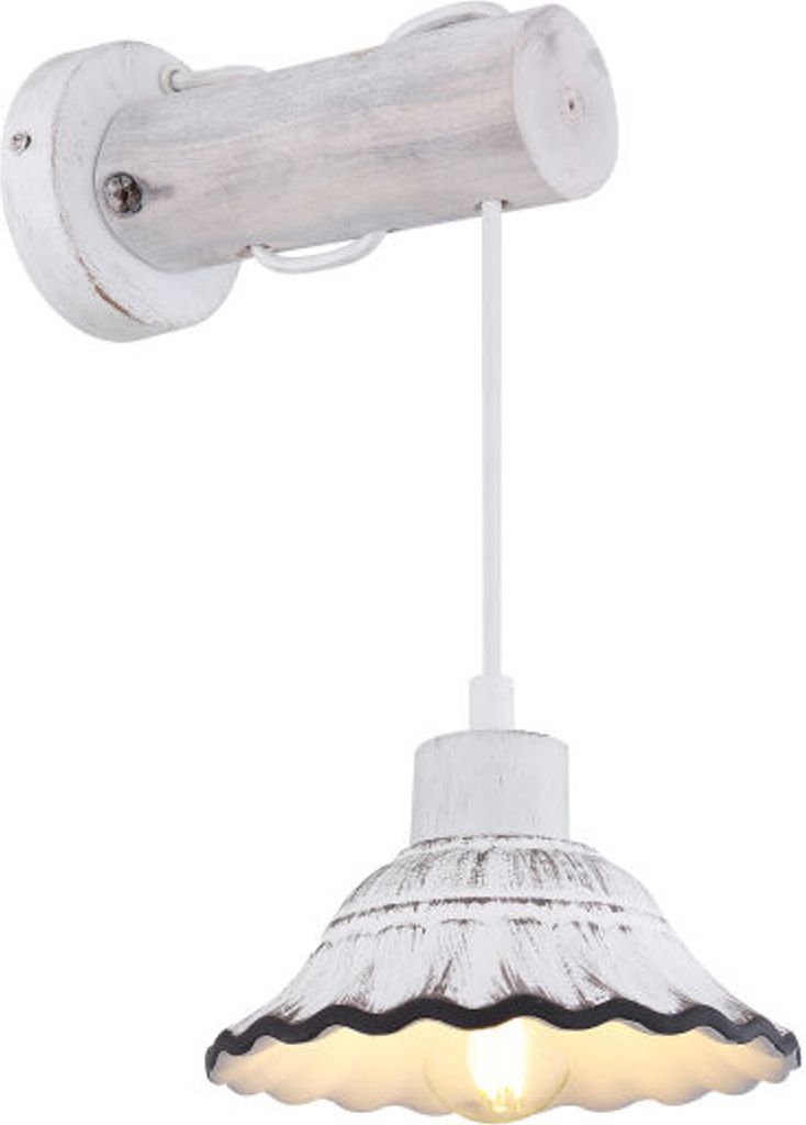 GLOBO Lighting Wandleuchte JOWITA BH 17x32 cm weiß Produktbild 