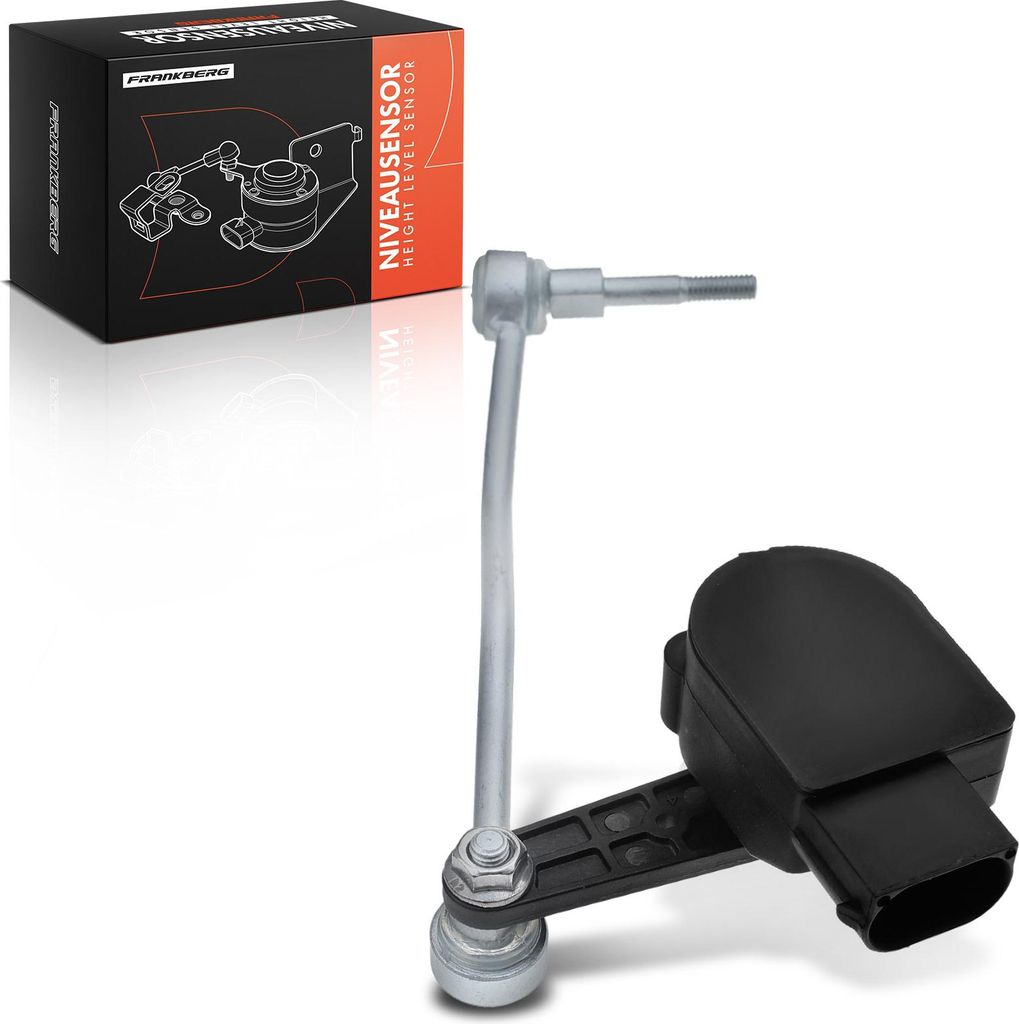 Frankberg 1x Höhensensor Niveauregulierung Vorne Links für Audi A8 S8 4E 4E2 4E8 2002-2010