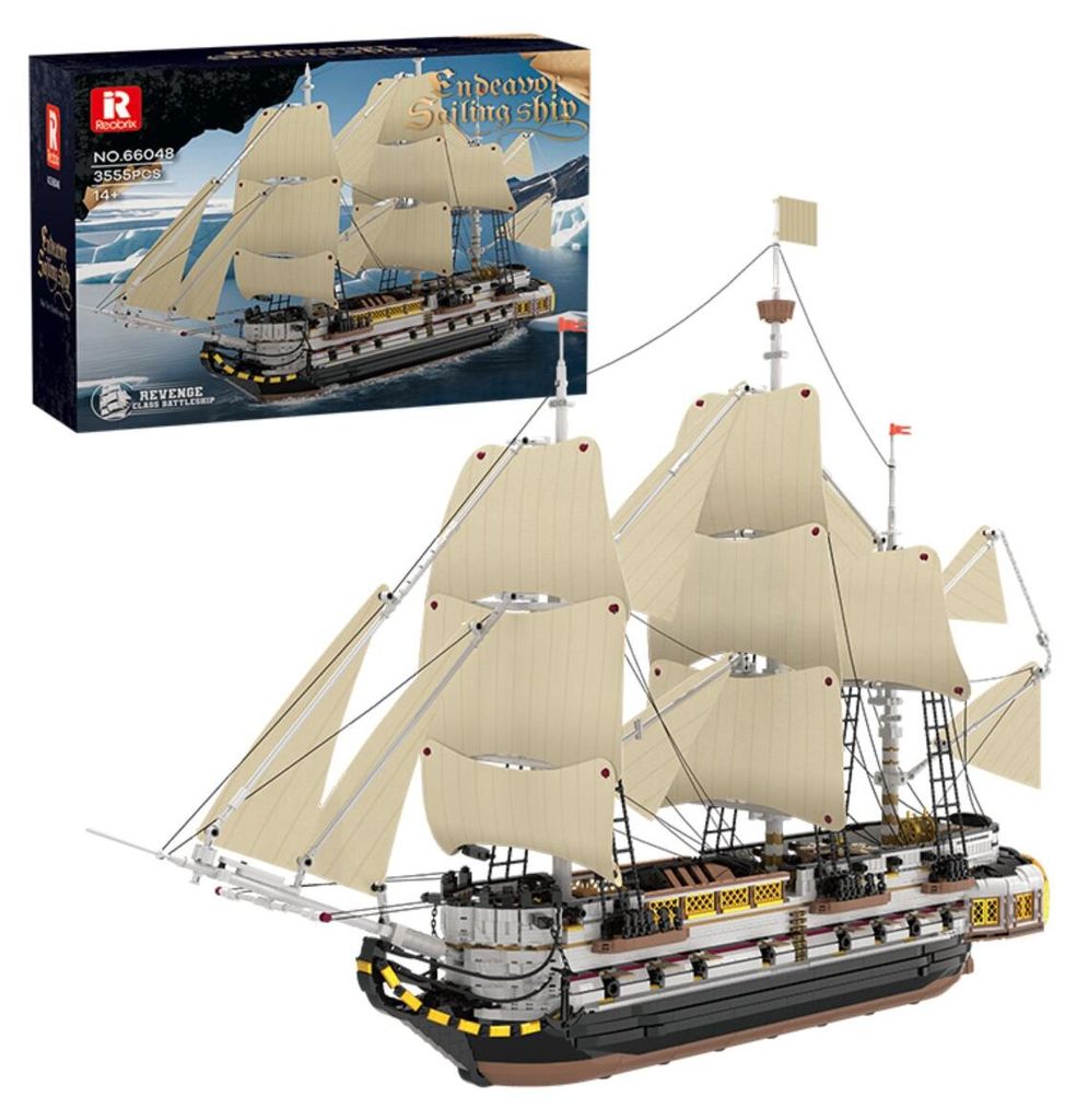 Reobrix 66048 Segelschiff Klemmbaustein 3555 Teile 109 cm Produktbild 