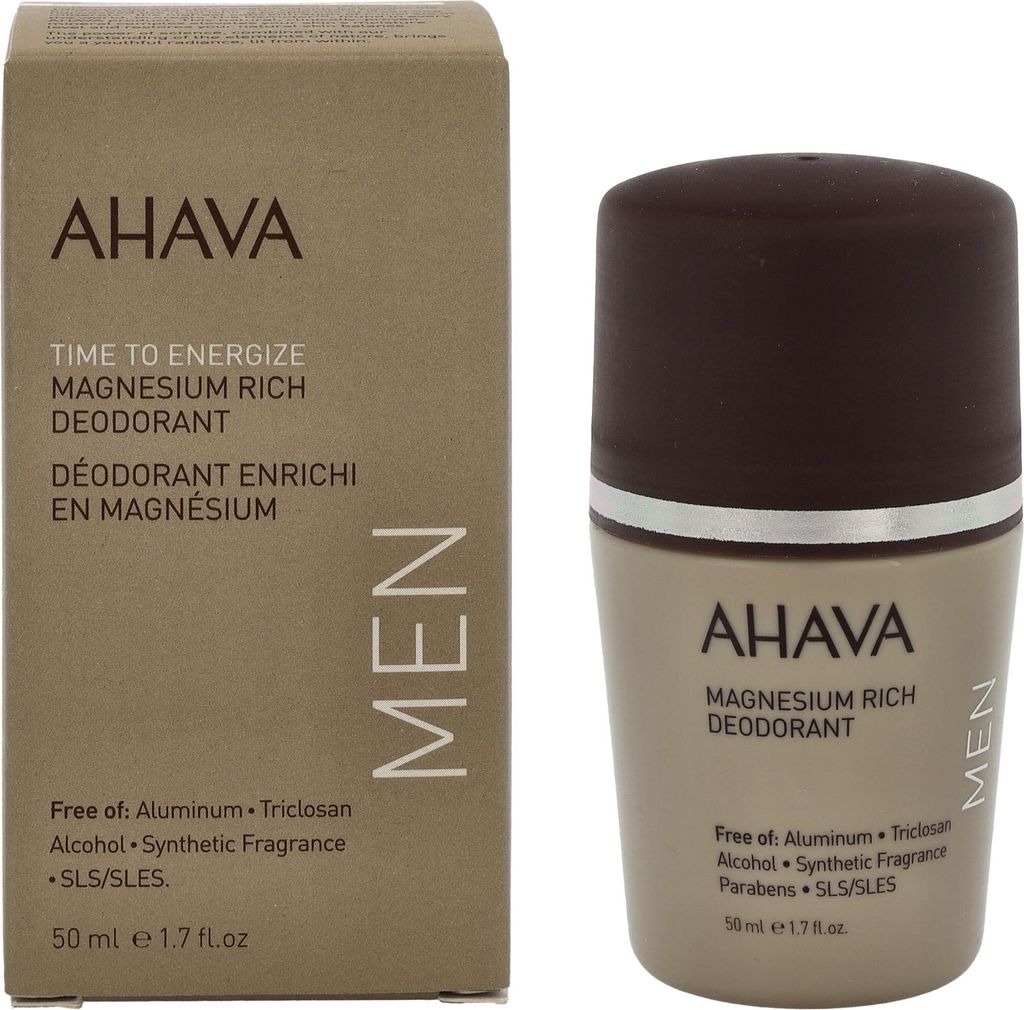 Ahava Men Roll-On Magnesium Rich Deodorant 50 ml