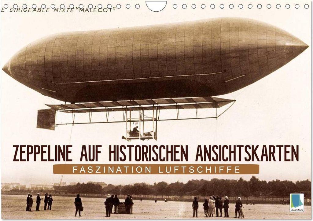 Faszination Luftschiffe – Zeppeline auf historischen Produktbild 
