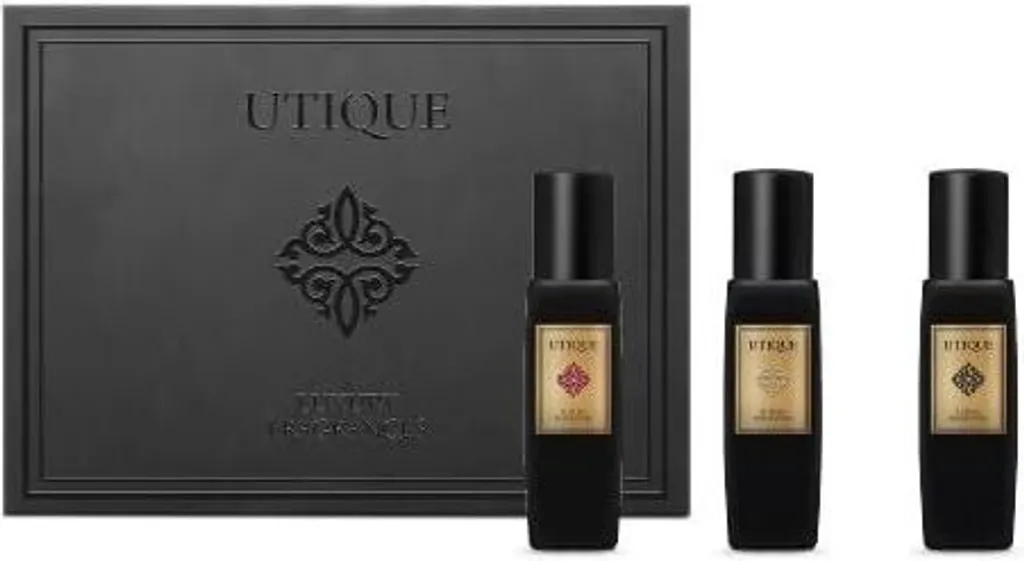Parfum de Luxe Utique Black Collection aux Essences Rares et Longue Tenue