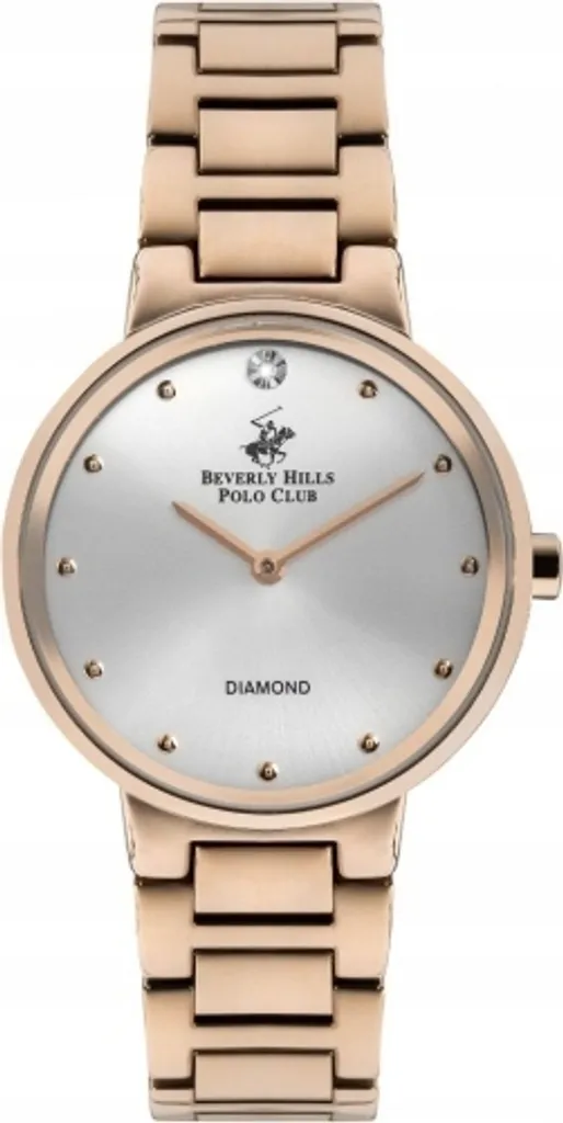 Montre Chic Beverly Hills Or Rose pour Soirée et Usage Quotidien