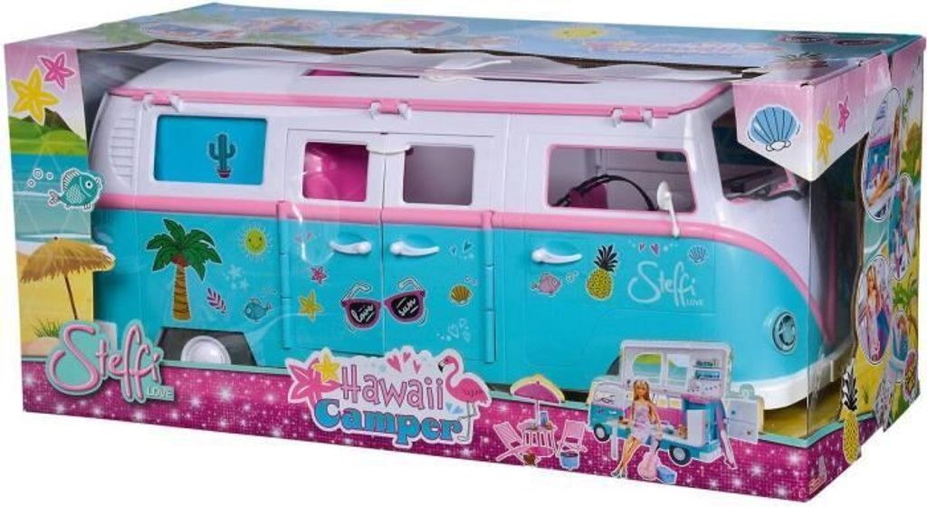 PROMO Steffi Puppe mit Wohnmobil Simba Auto Camper Produktbild 5