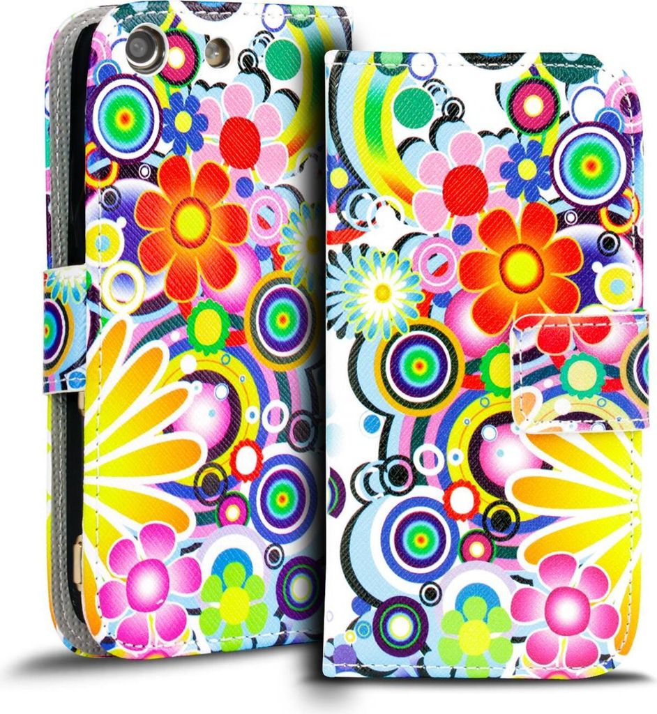 Conie Bild Klapp Hülle für Sony Xperia M5 Kartenfach Tasche Rundumschutz als Motiv 3