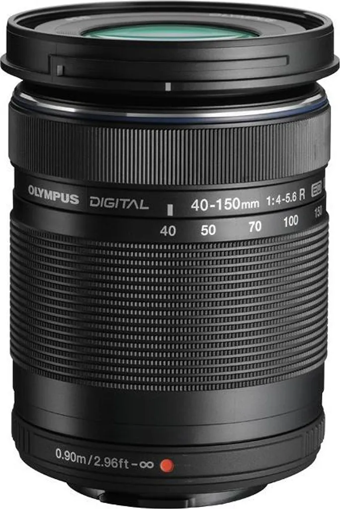 Objectif Olympus 40-150mm M.Zuiko Noir Idéal pour Portraits et Voyage MFT