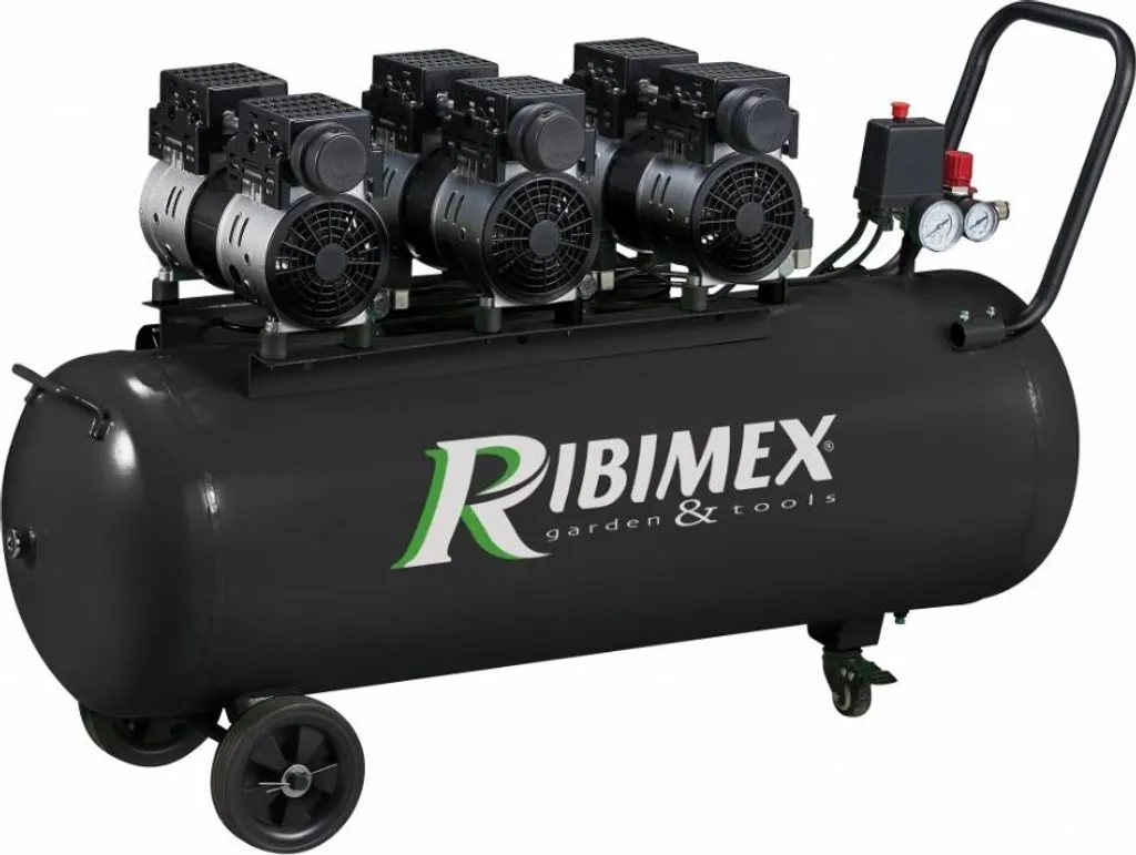 Compresseur d'air silencieux 100 litres 3cv Ribimex pour votre atelier