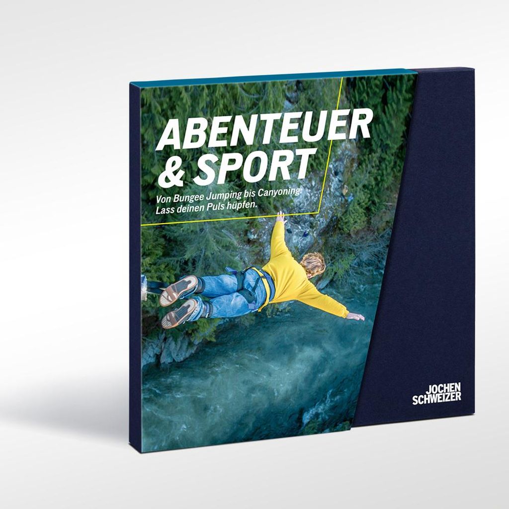 Jochen Schweizer Geschenkbox Abenteuer & Sport; Erlebnis Produktbild 