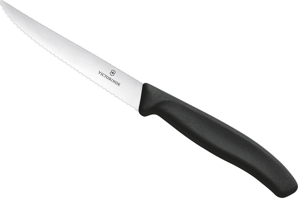 Victorinox Steakmesser SwissClassic spitz Wellenschliff Produktbild 