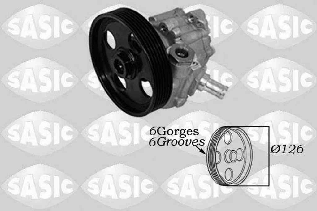 Pompe de direction assistée 4007VR compatible Berlingo et Partner