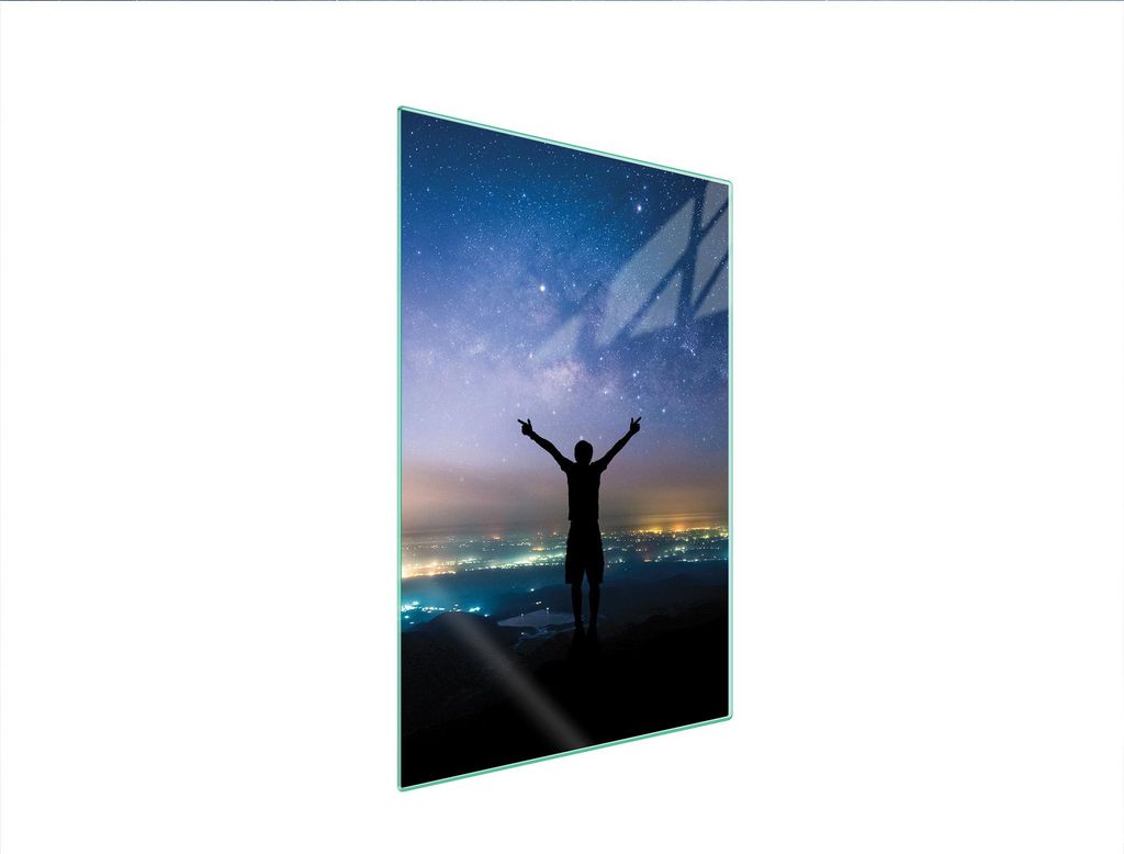 Glasschneidebrett 35x52 Sterne