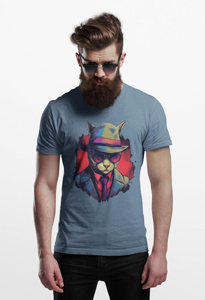 D&B 150 Uni Polo CAT00011 Cat IndigoBlau-Größe 2XL