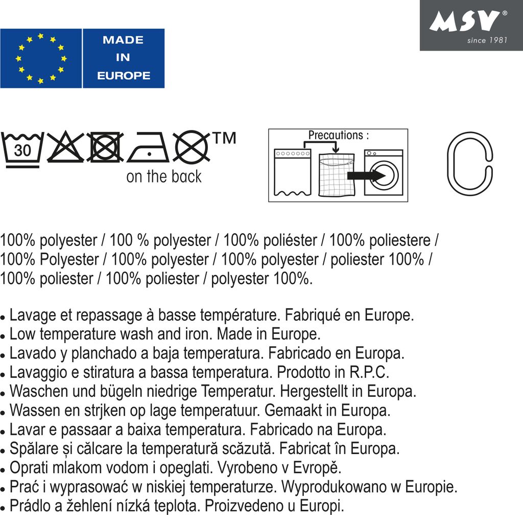MSV Anti-Schimmel Duschvorhang - Anti-Bakteriell, waschbar, wasserdicht, mit 12 Duschvorhangringen - Polyester, „Mann Frau“ 180x200cm