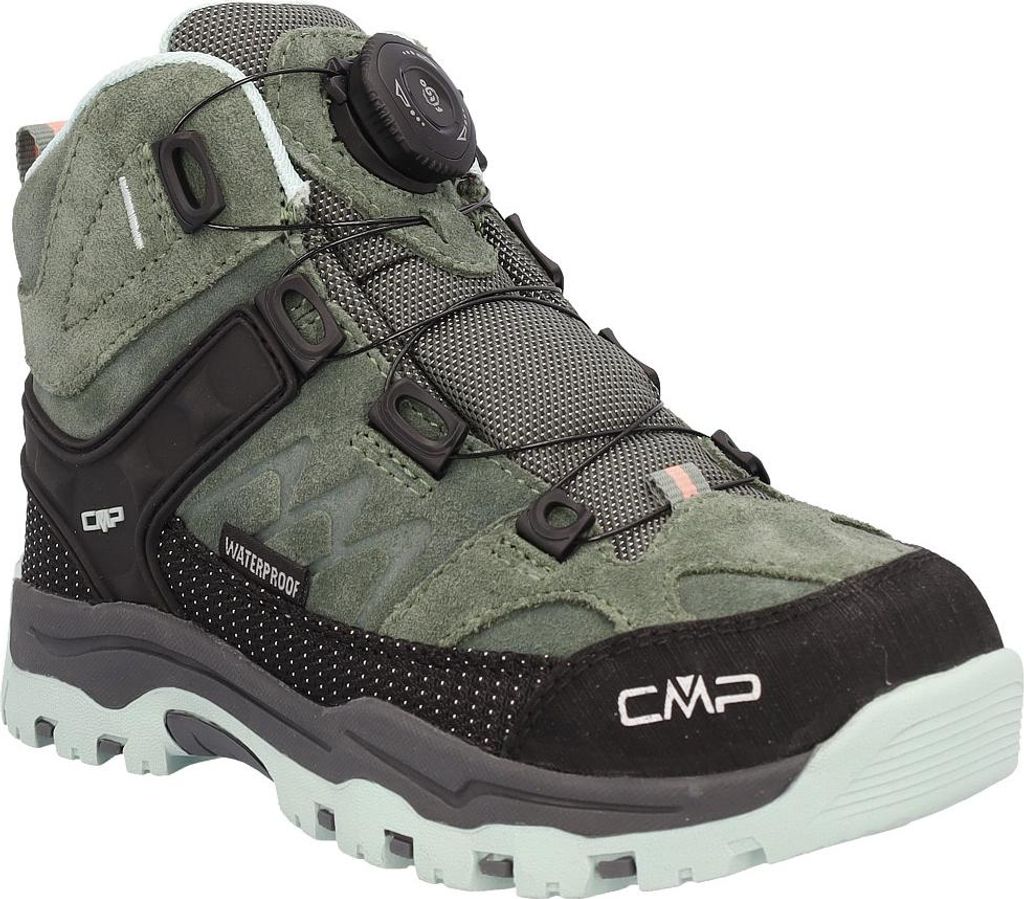 CMP KIDS KIRUNA MID FITGO WP Kinder Wanderschuhe Mid musk/jade 28
