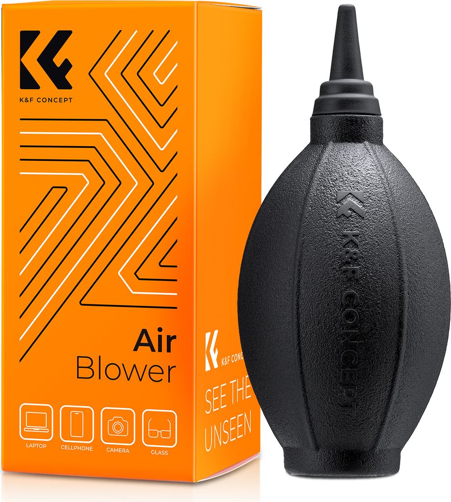 K&F Air Blower - Blasebalg zur Reinigung von Kamera und Zubehör - Silikon KF