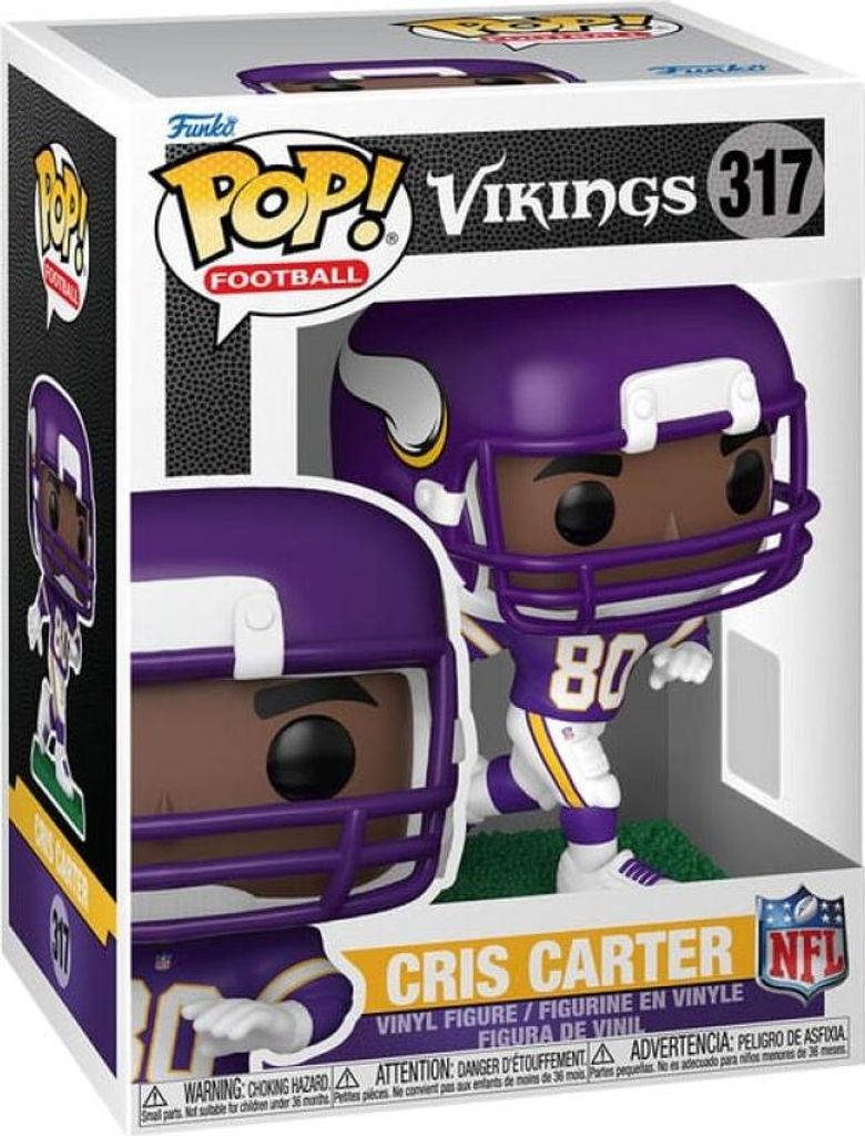 Figurka vinylowa POP! NFL - Legendy: Cris Carter Image du produit 