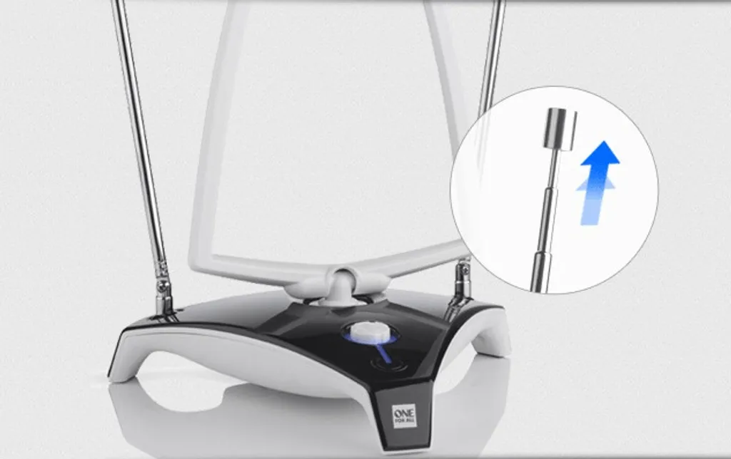 Antenne intérieure TNT HD amplifiée SV9360 pour réception difficile