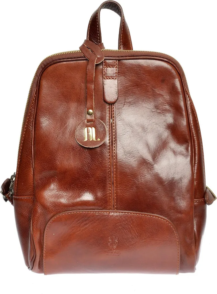 Sac à dos Anna Luchini AW25 AL 3147 MARRONE en cuir italien chic