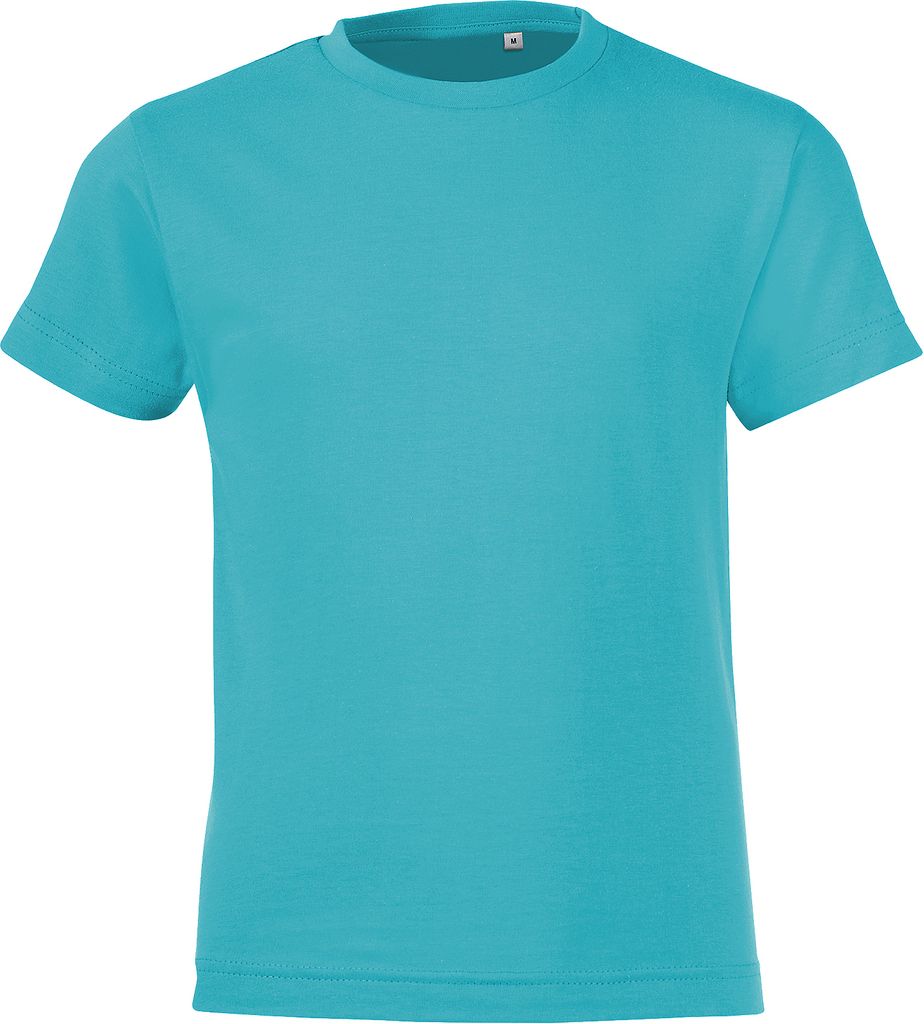 SOLS Kinder Regent Kurzarm T-Shirt PC2798 (10 Jahre (140)) (Atoll Blau)
