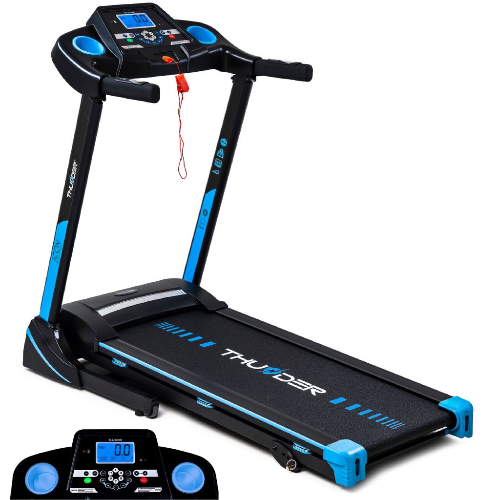 Bieżnia Thunder ICON BLUE 115x42cm 17km/h FitShow składana Zdjęcie produktu 