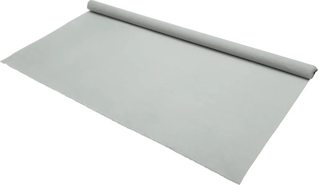 Tissu de Garniture de Toit Suédé Gris Clair 118" x 57" pour DIY Auto