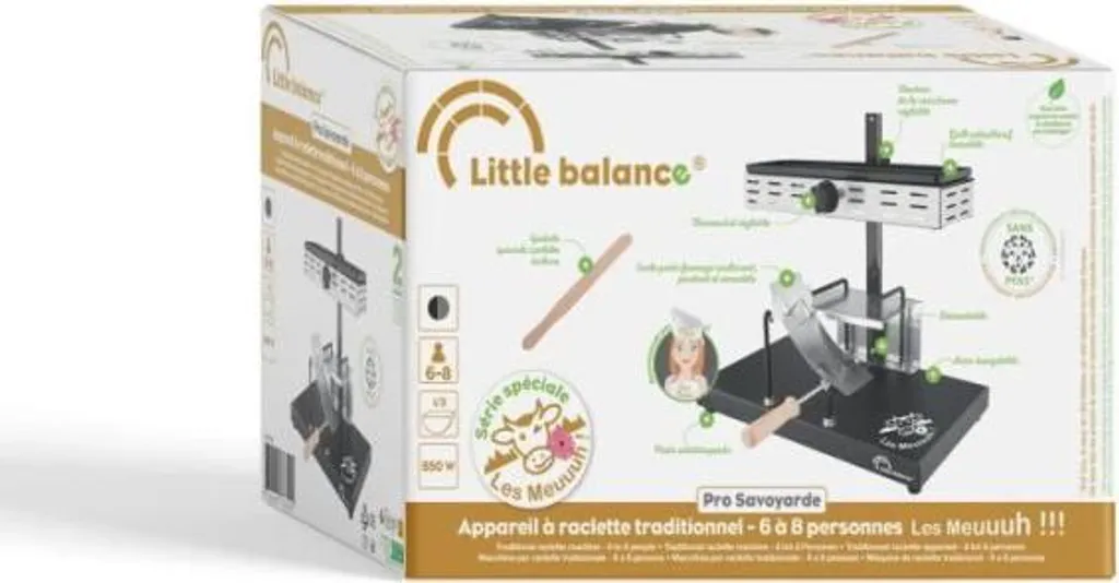 Appareil à Raclette pour Grandes Tablées - Format Demi-Meule Convivial - 7