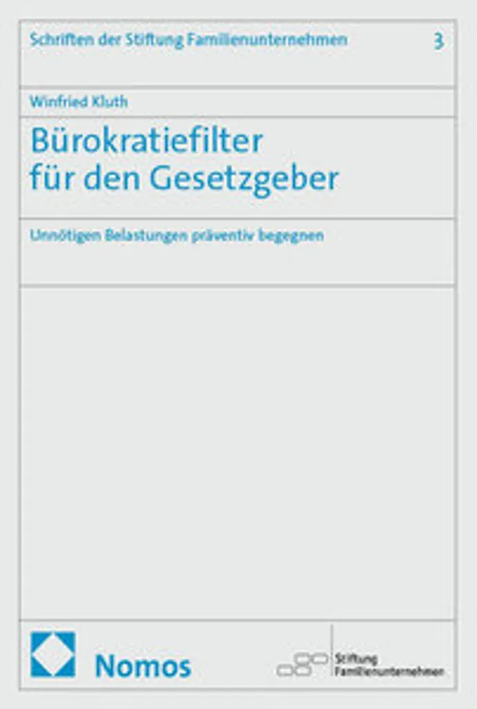 Filtre anti-bureaucratie législatif compact avec triple filtration