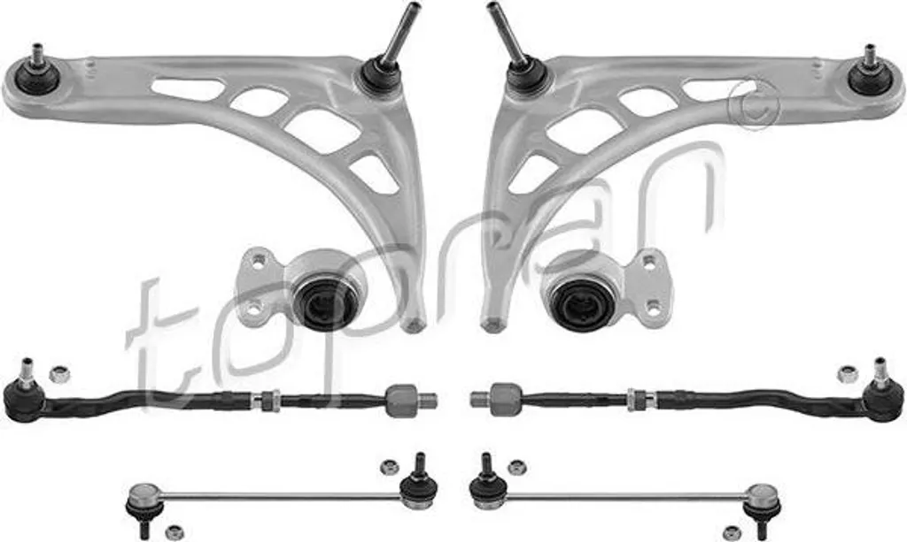 TOPRAN 502 190 Jeu de bras de suspension OE 31120KITE46 pour BMW Série 3