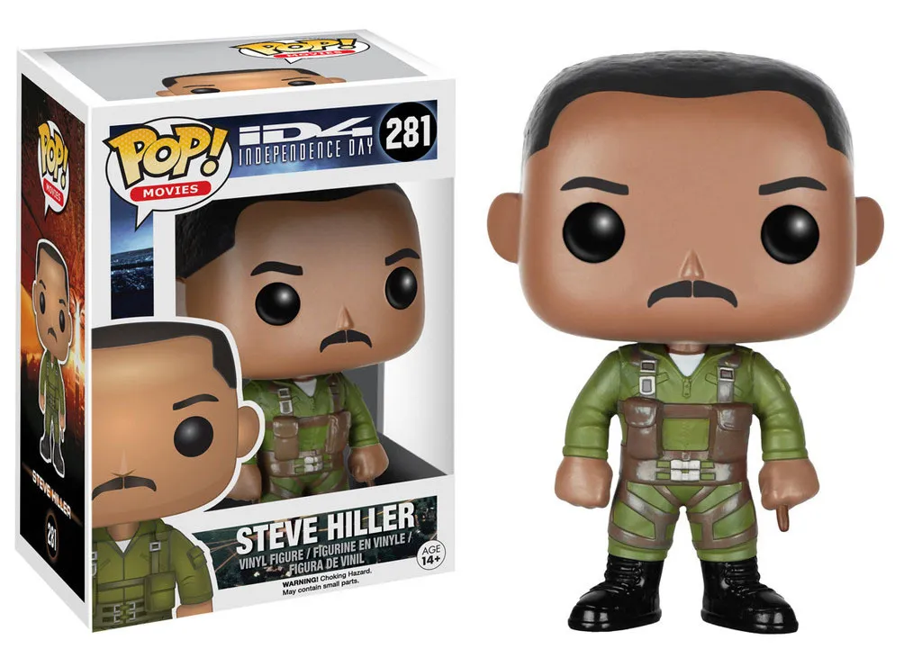 Funko Pop Independence Day Steve Hiller 281 Figurine Vinyl de Collection