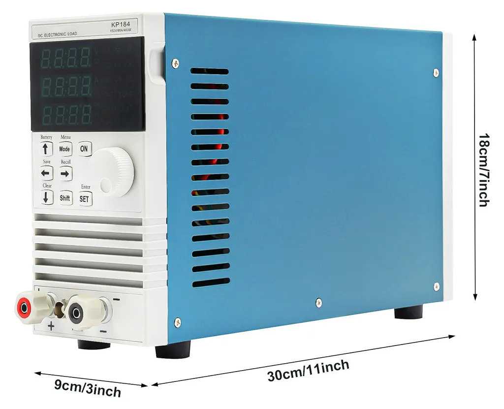 Testeur électrique bleu multi-modes pour mesures de charge de précision