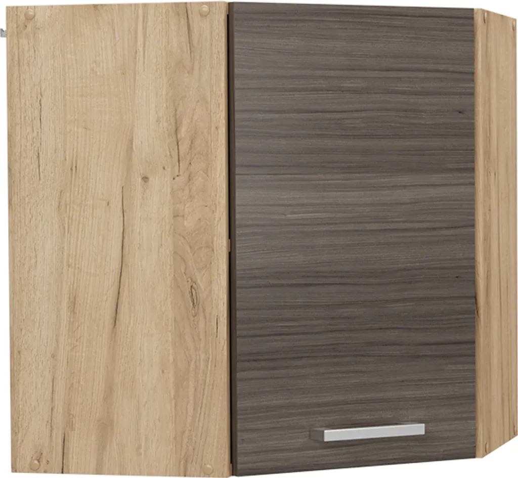 Placard haut de cuisine gris noble Vicco R-Line 57cm pour rangement