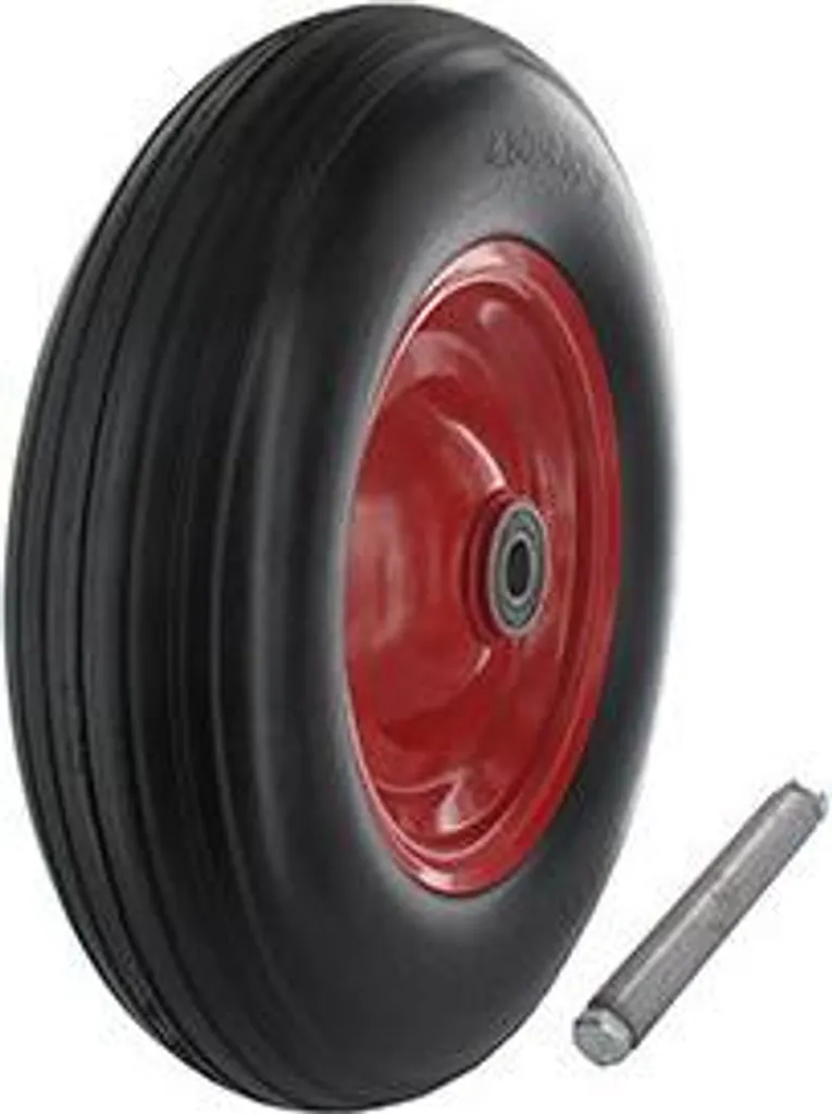 Roue de Brouette Increvable 4.80/4.00-8 avec Roulement à Billes Etanche