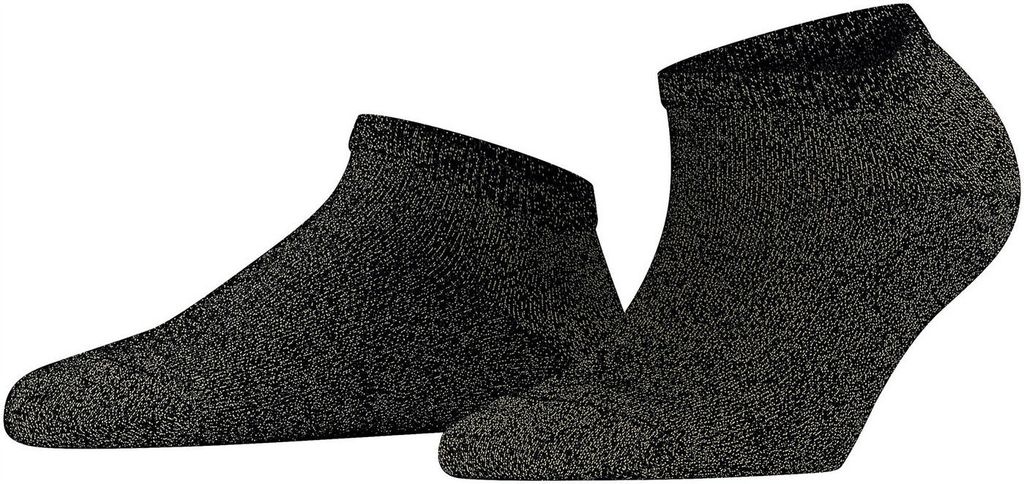 FALKE Shiny Sneakersocken Damen black 39-42