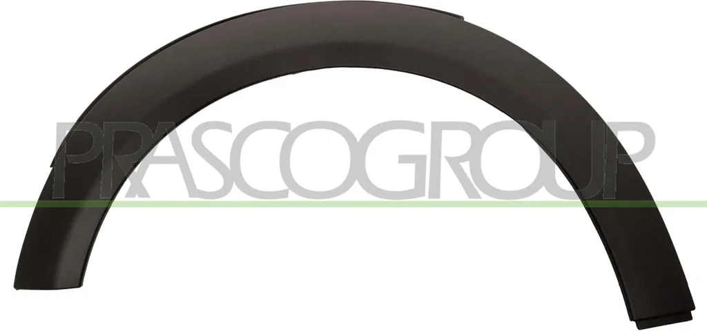 Extension d'aile avant gauche pour Mini R56 - Moulure de protection noire