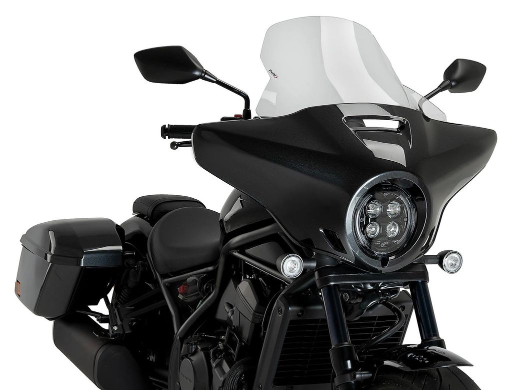 Visera Puig transparente para moto de turismo, modelo Imagen del producto 
