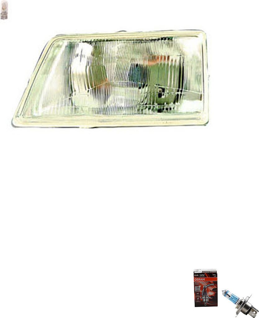Johns, Scheinwerfer Osram Night Breaker Laser passend für Peugeot 205 02/83- 09/98 Links 6204A4 6204Q4