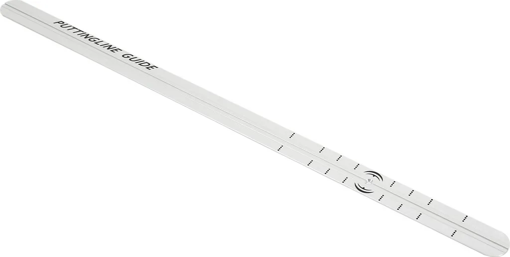 Guide d'Alignement Putter Golf Argenté - Correction Swing Haute Précision