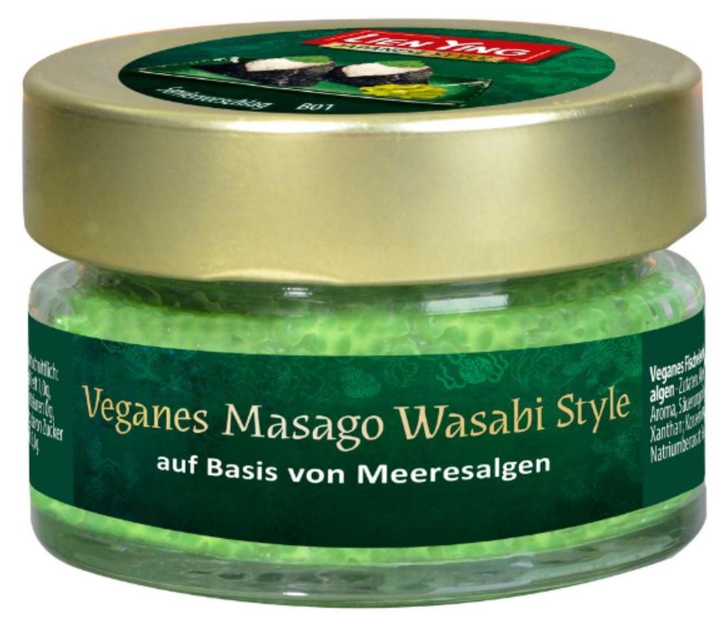 Lien Ying Veganes Masago Wasabi Style, 50g Produktbild 