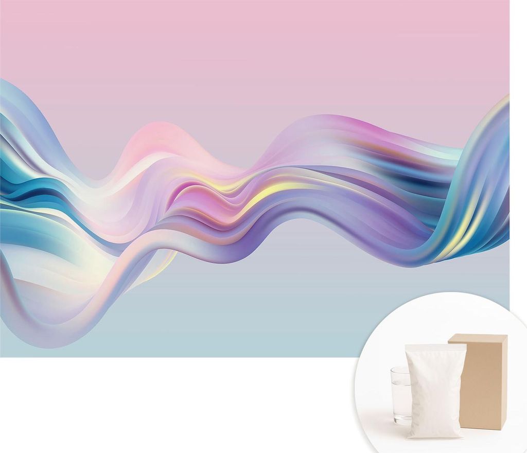 Fototapete - Wandbilder für Wohnzimmer - 312x219 cm - Dekorative Wandfolie - Modernes Design für Wanddekoration - Tapeten für Innenräume - Bunt...