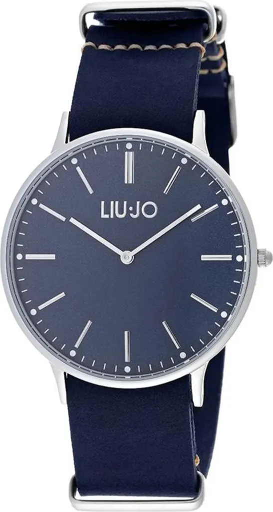 Liu Jo Luxury TLJ966 - Orologio Navy Blue Silver in Acciaio e Pelle